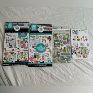 Travel/ Seasonal Happy Planner Carpe Diem Recollections 4 Pack NWT